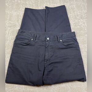 ZEGNA Roccia Stretch Cotton Dyed City 5-Pocket Pants Slim Fit Size 36